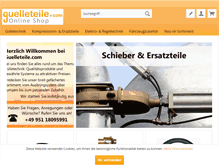 Tablet Screenshot of guelleteile.com